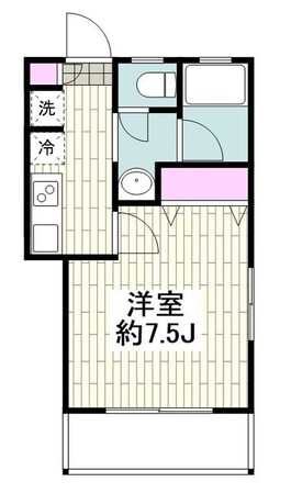 クレール白幡仲町の物件間取画像